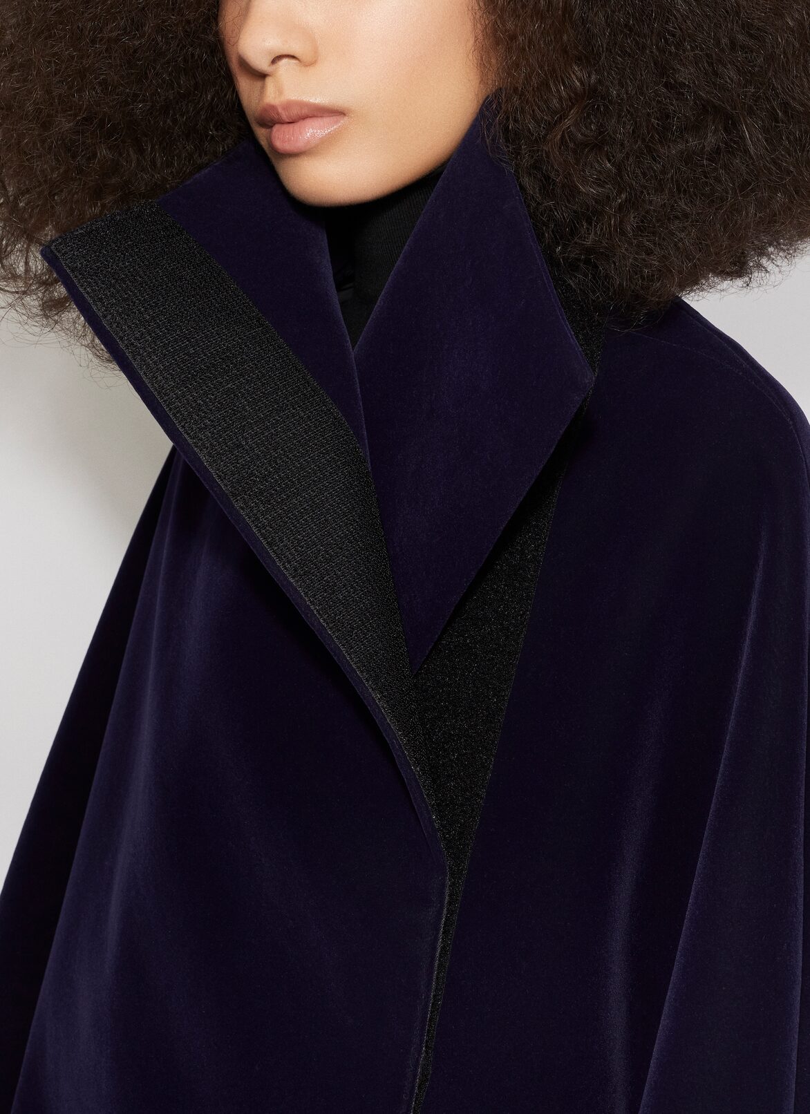 ROUND COAT ALAÏA BLUE JEANS ROUND COAT